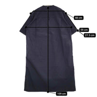 MHL. SANDED COTTON LINEN OP 595-3157501 サイズ2 バンドカラーシャツ ワンピース 23SS ネイビー レディース エムエイチエル【中古】5-0806S♪