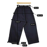 JOURNAL STANDARD LUXE チノクロスインボックス パンツ 23SS ネイビー レディース ジャーナルスタンダード ラックス【中古】5-1109G∞
