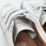 REPRODUCTION OF FOUND ジャーマントレーナー レザー ベルクロ 39 スニーカー ホワイト レディース リプロダクションオブファウンド【中古】5-1127G◎