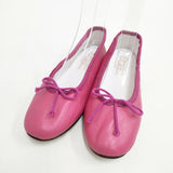 CATWORTH レザー サイズ5 バレエシューズ ピンク レディース カットワース【中古】5-1102G◎