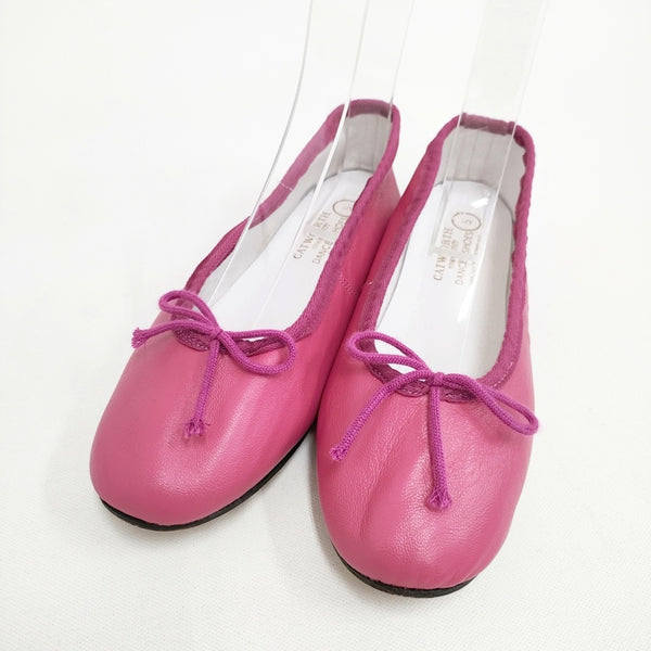CATWORTH レザー サイズ5 バレエシューズ ピンク レディース カットワース【中古】5-1102G◎