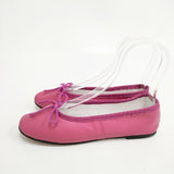 CATWORTH レザー サイズ5 バレエシューズ ピンク レディース カットワース【中古】5-1102G◎