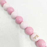 Y-3/adidas 数珠 ストラップ アクセサリー ネックレス ピンク レディース ワイスリー/Yohji/アディダス【中古】5-0819G◎