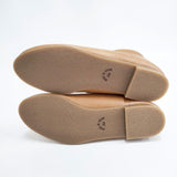 opposite of vulgarity 新品 マイクロファイバーレザーフラットシューズ 24cm シューズ・靴 ベージュ レディース オポジットオブブルガリティー【中古】5-1217G◎