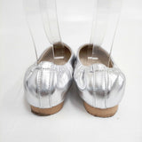 mio notis サイズM フラットシューズ パンプス シルバー レディース ミオノティス【中古】5-1127G◎