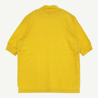 Odour オウダー スペインピマハイネックプルオーバー OD-CT3124 半袖Ｔシャツ カットソー イエロー レディース【中古】5-0806S♪