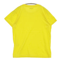 ARMEN サイズ1 無地 クルーネック フランス製 半袖Ｔシャツ カットソー イエロー レディース アーメン【中古】5-0806S♪