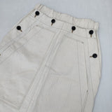 nicholson and nicholson OLIVE-HBT タイト 定価17600円 ロングスカート オフホワイト レディース ニコルソンアンドニコルソン【中古】5-1109M∞