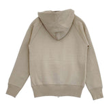 ORCIVAL RC-9007 フレンチテリー ダブルジップ コットン パーカー ベージュ レディース オーシバル/オーチバル【中古】5-1109M∞