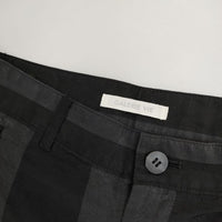 GALERIE VIE リネンキュプラコンパクト ワイドクロップドパンツ 定価31900円 パンツ 23SS ブラック グレー レディース ギャルリーヴィー【中古】5-0824M∞