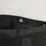 GALERIE VIE リネンキュプラコンパクト ワイドクロップドパンツ 定価31900円 パンツ 23SS ブラック グレー レディース ギャルリーヴィー【中古】5-0824M∞