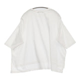 mizuiro-ind ワイドシルエット ドロップショルダー Ｔシャツ カットソー ホワイト レディース ミズイロインド【中古】5-0806S♪