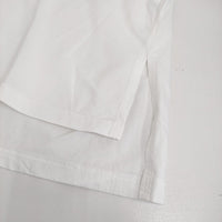 mizuiro-ind ワイドシルエット ドロップショルダー Ｔシャツ カットソー ホワイト レディース ミズイロインド【中古】5-0806S♪