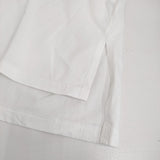 mizuiro-ind ワイドシルエット ドロップショルダー Ｔシャツ カットソー ホワイト レディース ミズイロインド【中古】5-0806S♪