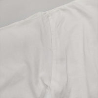 mizuiro-ind ワイドシルエット ドロップショルダー Ｔシャツ カットソー ホワイト レディース ミズイロインド【中古】5-0806S♪
