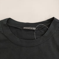 mizuiro-ind ワイドシルエット ドロップショルダー Ｔシャツ カットソー ブラック レディース ミズイロインド【中古】5-0806S♪