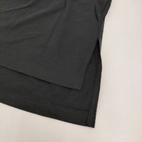 mizuiro-ind ワイドシルエット ドロップショルダー Ｔシャツ カットソー ブラック レディース ミズイロインド【中古】5-0806S♪
