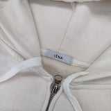 IENA コットン ダブルジップ パーカー アイボリー レディース イエナ【中古】5-1109M∞