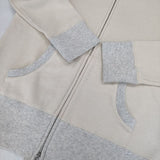 IENA コットン ダブルジップ パーカー アイボリー レディース イエナ【中古】5-1109M∞