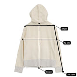 IENA コットン ダブルジップ パーカー アイボリー レディース イエナ【中古】5-1109M∞