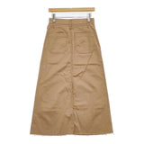 upper hights ARMY 366A251 ベイカー ロングスカート ベージュ レディース アッパーハイツ【中古】5-1109M∞