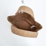 marimekko Raide Mini Peruskassi コットンキャンバス トートバッグ ベージュ レディース マリメッコ【中古】5-1029G∞