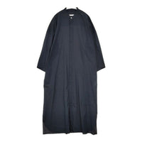 GALERIE VIE インドコットン バンドカラーシャツワンピース 定価33000円 ワンピース ネイビー レディース ギャルリーヴィー【中古】5-0824M∞