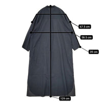GALERIE VIE インドコットン バンドカラーシャツワンピース 定価33000円 ワンピース ネイビー レディース ギャルリーヴィー【中古】5-0824M∞