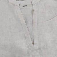 IENA リネンBIGスキッパーシャツ ドルマンスリーブ ワイド ブラウス シャツ キナリ レディース イエナ【中古】5-0806S♪
