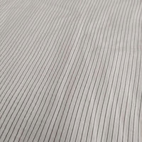 IENA Cu/R ストライプスキッパーワンピース 定価20900円 五分袖 シャツ ワンピース 20SS ホワイト レディース イエナ【中古】5-0806S♪