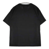 MHL. PRINTED COTTON JERSEY サイズS 596-2166511 ポケット 半袖Ｔシャツ カットソー ブラック ユニセックス エムエイチエル【中古】5-0806S♪