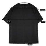 MHL. PRINTED COTTON JERSEY サイズS 596-2166511 ポケット 半袖Ｔシャツ カットソー ブラック ユニセックス エムエイチエル【中古】5-0806S♪
