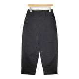 MARGARET HOWELL ORGANIC COTTON TWILL 2 578-3243004 定価38500円 パンツ 23AW ブラック レディース マーガレットハウエル【中古】5-1018G♪