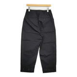 MARGARET HOWELL ORGANIC COTTON TWILL 2 578-3243004 定価38500円 パンツ 23AW ブラック レディース マーガレットハウエル【中古】5-1018G♪