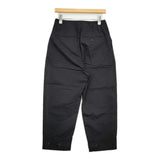 MARGARET HOWELL ORGANIC COTTON TWILL 2 578-3243004 定価38500円 パンツ 23AW ブラック レディース マーガレットハウエル【中古】5-1018G♪