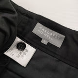 MARGARET HOWELL ORGANIC COTTON TWILL 2 578-3243004 定価38500円 パンツ 23AW ブラック レディース マーガレットハウエル【中古】5-1018G♪