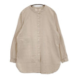 SM2 Samansa Mos2 CLC-1711753 コットンリネンバンドカラーチュニック ワンピース ベージュ レディース サマンサモスモス【中古】5-1109M∞