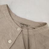 SM2 Samansa Mos2 CLC-1711753 コットンリネンバンドカラーチュニック ワンピース ベージュ レディース サマンサモスモス【中古】5-1109M∞