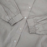 SM2 Samansa Mos2 CLC-1711753 コットンリネンバンドカラーチュニック ワンピース ベージュ レディース サマンサモスモス【中古】5-1109M∞