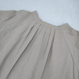 SM2 Samansa Mos2 CLC-1711753 コットンリネンバンドカラーチュニック ワンピース ベージュ レディース サマンサモスモス【中古】5-1109M∞