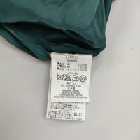 mina perhonen ss5873 komado 刺繍 リネン スカート ブルーグリーン レディース ミナペルホネン【中古】5-0824M∞