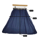 Sally Scott リヨセル スカート ネイビー レディース サリースコット【中古】5-1109M∞