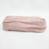 mina perhonen ST0011 fly&bloom リネン フロッキープリント 東京スカイツリー 巾着 トートバッグ ピンク レディース ミナペルホネン【中古】5-1029G∞