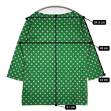 marimekko ドット 水玉 ボートネック 七分袖 サイズM Ｔシャツ カットソー グリーン グレー レディース マリメッコ【中古】5-0806M♪
