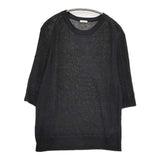 DRESSTERIOR リネンニット 085-16072 ドルマンスリーブ ニット ブラック レディース ドレステリア【中古】5-0806S♪
