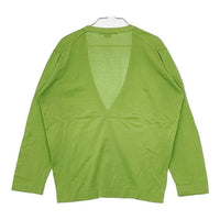 JOHN SMEDLEY イギリス製 シーアイランドコットン カーディガン ライトグリーン レディース ジョンスメドレー【中古】5-0824M∞
