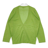 JOHN SMEDLEY イギリス製 シーアイランドコットン カーディガン ライトグリーン レディース ジョンスメドレー【中古】5-0824M∞