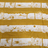 marble sud ムーミン MOOMIN 五分袖 ボーダーTシャツワンピース チュニック イエロー ホワイト レディース マーブルシュッド【中古】5-0806S♪