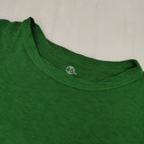 45R/45rpm 七分袖 コットン カットソー グリーン レディース フォーティーファイブアールピーエム【中古】5-1109M∞