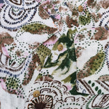 45R/45rpm 総柄コットン カーディガン マルチカラー レディース フォーティーファイブアールピーエム【中古】5-1109M∞